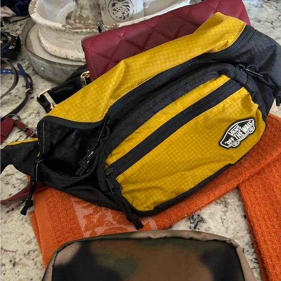 Black Leather Crossbody Bag - Picture 3 of 12